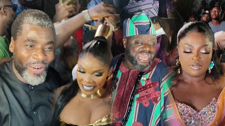 Funke Akindele, Ibrahim Chatta And Murky Ray Shock Iyabo Ojo On His Movie Premier LABAKE OLODODO