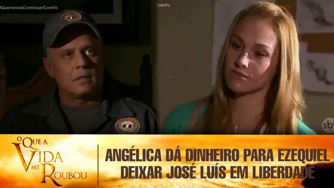 O Que a Vida Me Roubou - Angélica dá dinheiro para Ezequiel deixar José Luís em liberdade