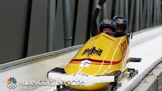 Nolte repeats two-woman bob gold, USA's Humphries takes bronze | Winter Olympics 2026 | NBC Sports