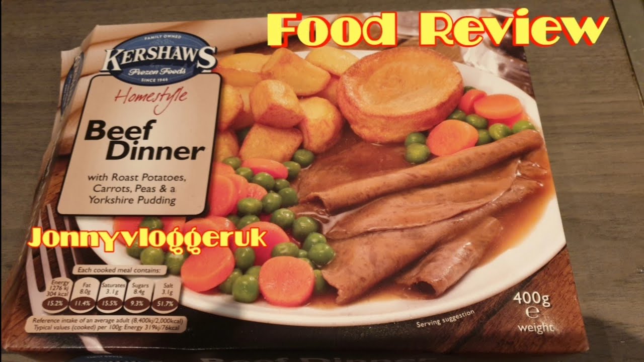 Food Review Kershaws Roast Dinner YouTube