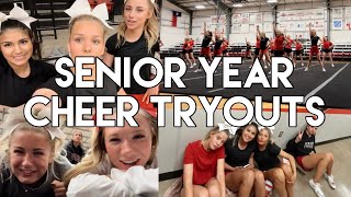 Senior Year Cheer Tryouts