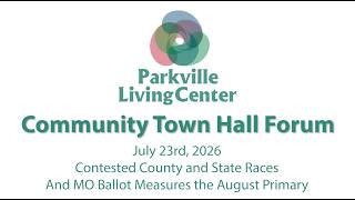 Community Town Hall Forum - Candidate Forum - July 23, 2026
