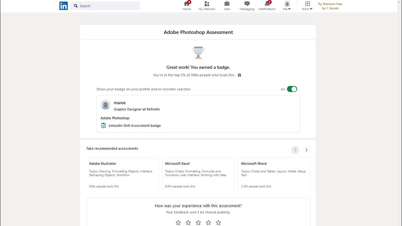 LinkedIn Adobe Assessment Test YouTube