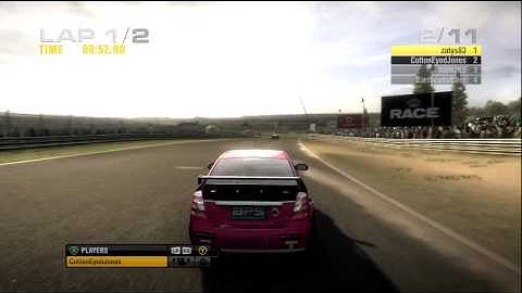 Race Driver: Grid (2008) | Xbox 360 | Hauppauge HD PVR Test (Component)