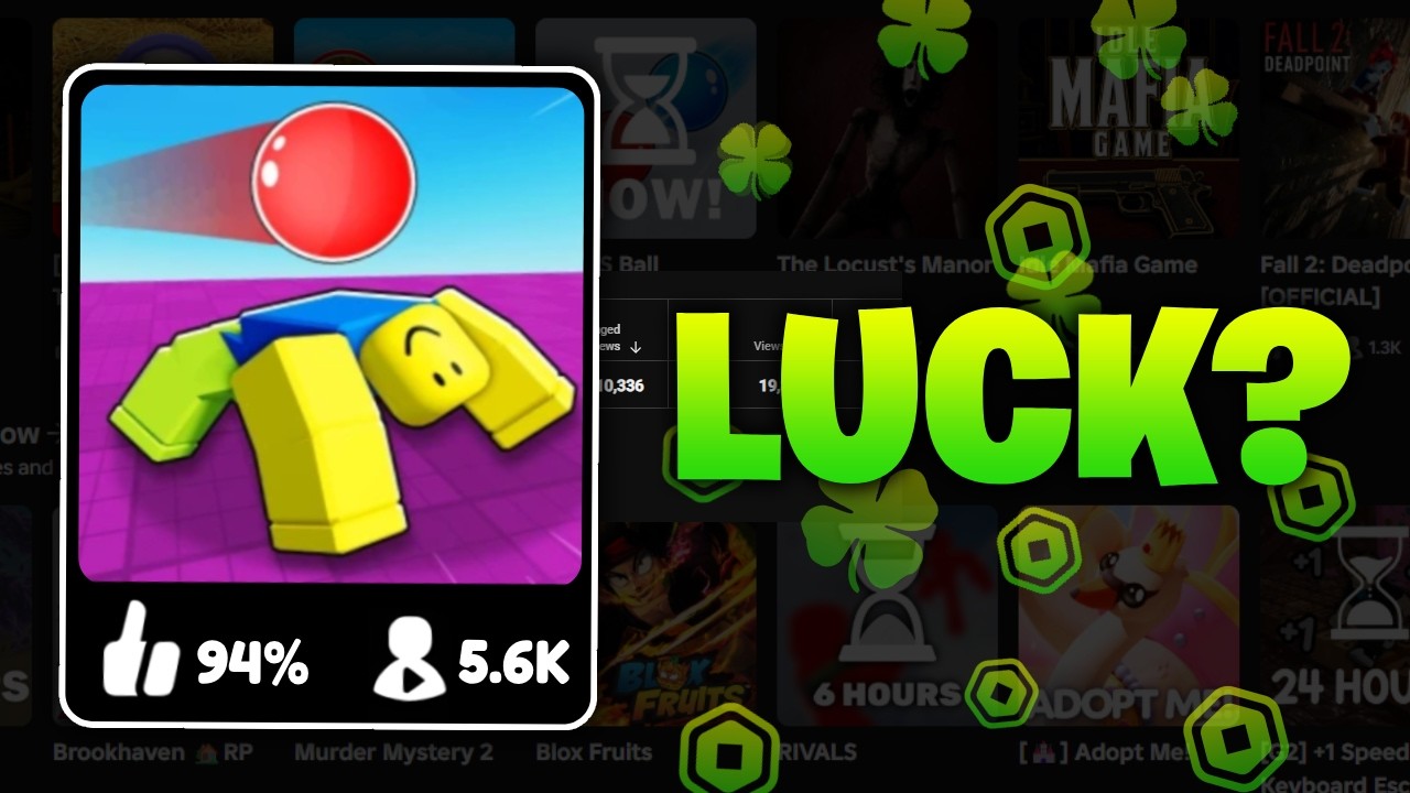 I Made a Successful Roblox Game to Prove It’s Not Luck — Transcript