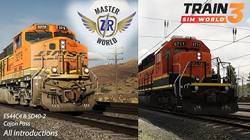All Introductions - Cajon Pass - Train Sim World 3
