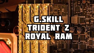 Quick Look G.skill Trident Z Royal Ram