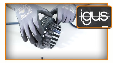 triflex® R strain relief assembly for robot energy chain