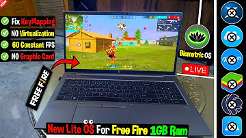 I Played Free Fire on this 2GB Ram PC - No Graphics Card (Biometrix OS)