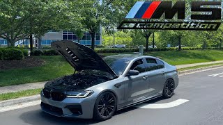 TOOK MY CARBON M5 COMP TO CARS AND COFFE