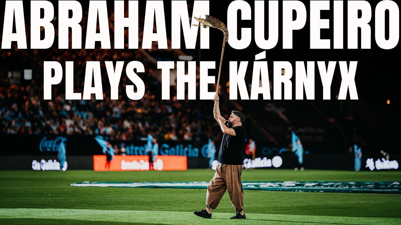 El KARNYX CELTA de ABRAHAM CUPEIRO hace RUGIR Abanca Balaídos | Actuación completa 📯
