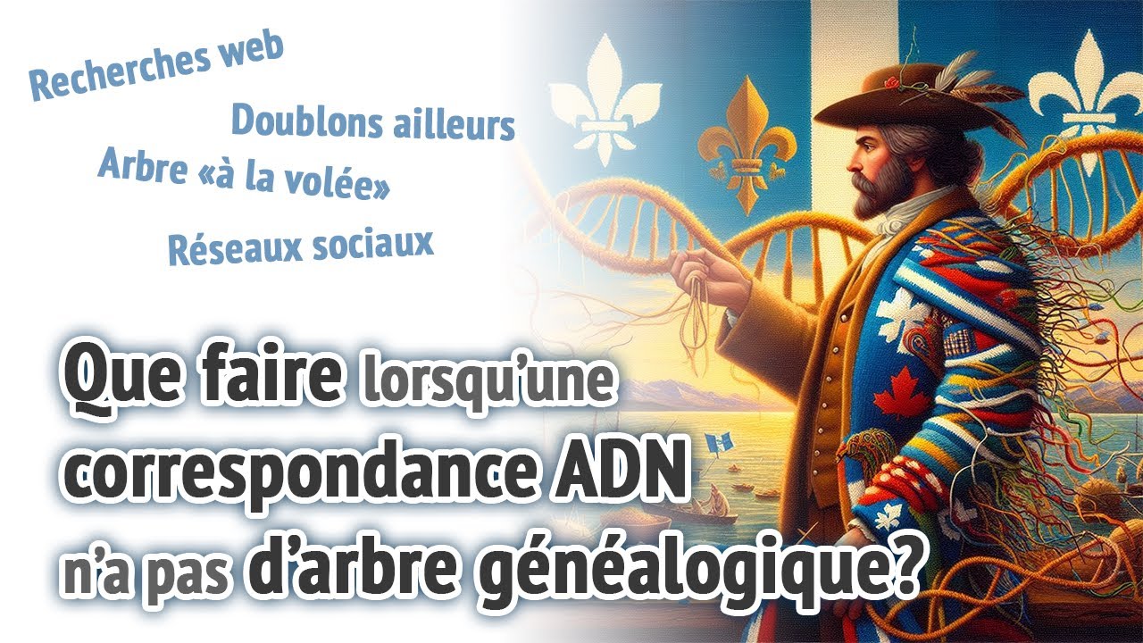 Quoi faire si un match ADN n'a pas d'arbre?