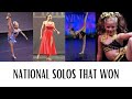 NATIONAL SOLOS THAT WON RANKED // DANCE MOMS