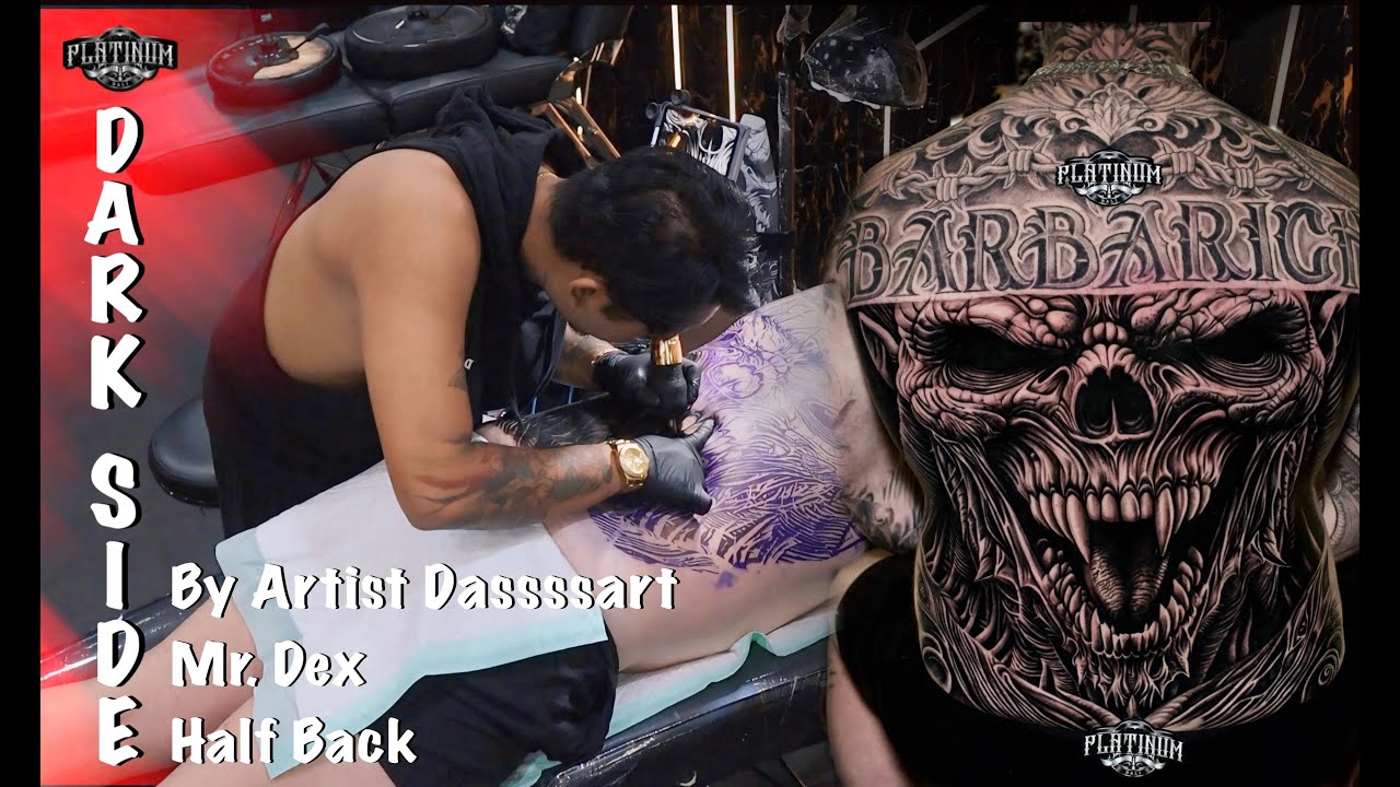 MAKE SCARY HALF BACK WITHOUT SKETCH NEEDLE😱‼️|| BY ARTIST DASSSSART