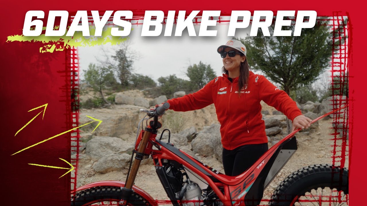 Laia Sanz’s SSDT Prep: Setting up the TXT GP 300! | GASGAS