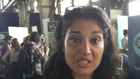 Voxiebox 3D Holographic PC Sandira Calviac Gives Demo #Tech