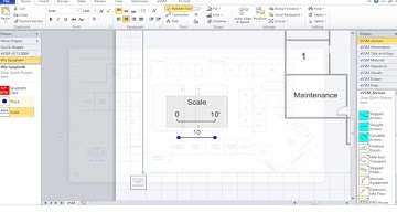 eVSM Wizard Spaghetti Diagramming
