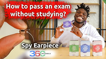 How to pass an exam without studying? Use SPY EARPIECE