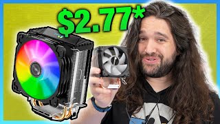 Testing the Cheapest Possible CPU Cooler | Jonsbo CR1200 Benchmarks & Review screenshot 1