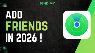 How To Add Friend to Find My App !