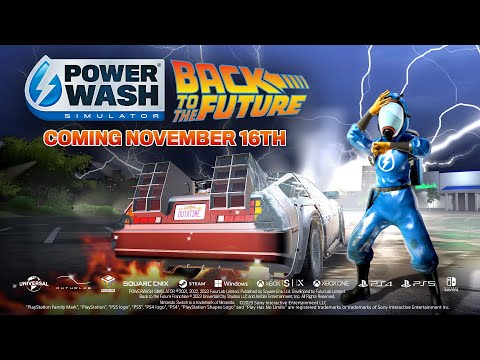 PowerWash Simulator Back to the Future Special Pack Launch Date