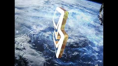 «Clout galaxy» Animated  3D NFT. Minted on BitClout.