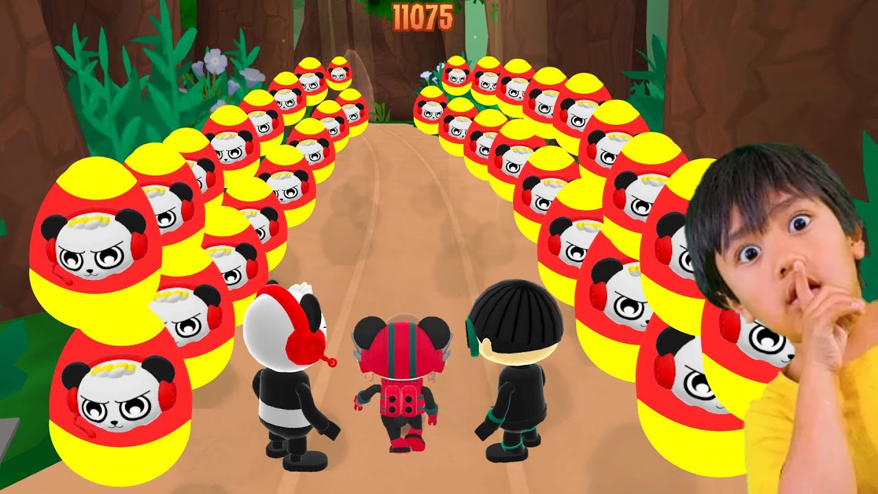 Tag with Ryan - Shadow Spy Ryan 🆚 Robobolt Ryan 🆚 Combo Panda 🐼