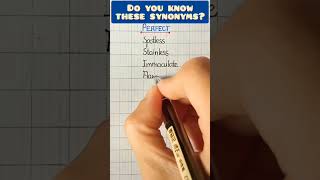 📚 Learn English synonyms | ways to say perfect 👌☺️