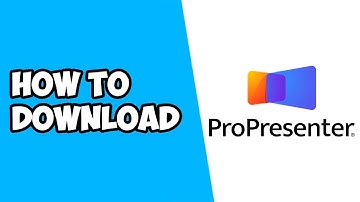 How To Download ProPresenter on PC or Laptop