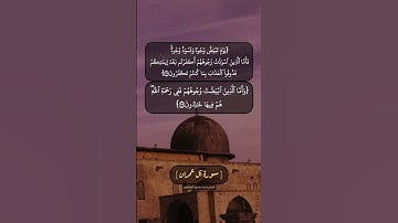 سورة آل عمران الآية ١٠٦ الى ١٠٨ بصوت الشيخ محمد صديق المنشاوي