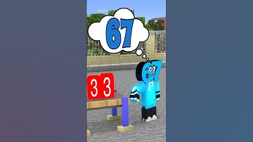 Sprunki Three and Sprunki Six Seven with Number 3 🎂