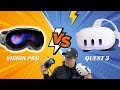 Apple vision pro vs quest 3  which headset is more comfortable
