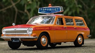 Волга Аэрофлот Газ 24-02 Cccp Gaz 24-02 Aeroflot Deagostini Modelka Azerbaycan