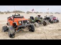 Overpowered power wheels vs sand dunes