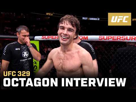 Luke Riley Octagon Interview | UFC 329