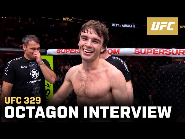 Luke Riley Octagon Interview | UFC 329