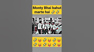 Monty Bhai bahut marte hai #round2hell #r2h #shortvideo #sk #short  #youtubeshorts