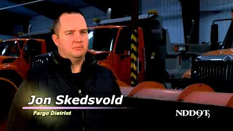 NDDOT snow plow operators share safety tips