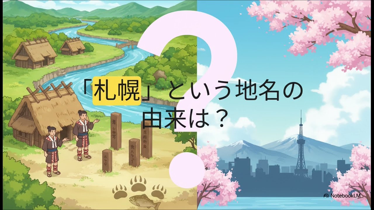 札幌は「乾いた地」？「湿地」？地名の由来が面白すぎる