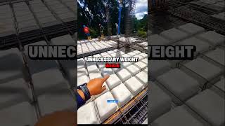 Why Engineers Love Waffle Slabs #shorts