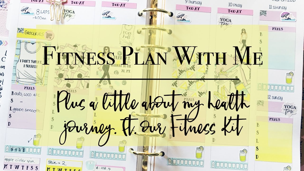 Health & Fitness Plan With Me ft. the Fitness Kit YouTube