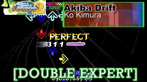 【DDR UNIVERSE 2】 Akiba Drift / Ko Kimura [DOUBLE EXPERT] 譜面確認＋Play