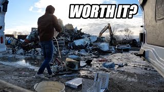 Making Money at The Scrap Yard  Aluminum Cans Are They Worth It?