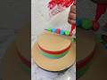 Beautiful colour full cake Design #shorts#feed#tending#virals#video#unitedstates #cake#youtubeshorts