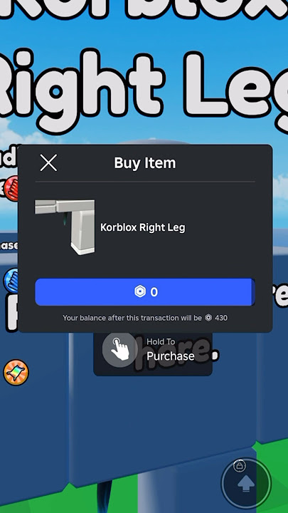 OMG KORBLOX FOR 1 ROBUX🤯😱#korblox #try #worked #cheapkorblox #roblox