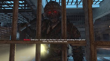 COD: Black Ops 4 Blood of the Dead Easteregg: Warden cutscene