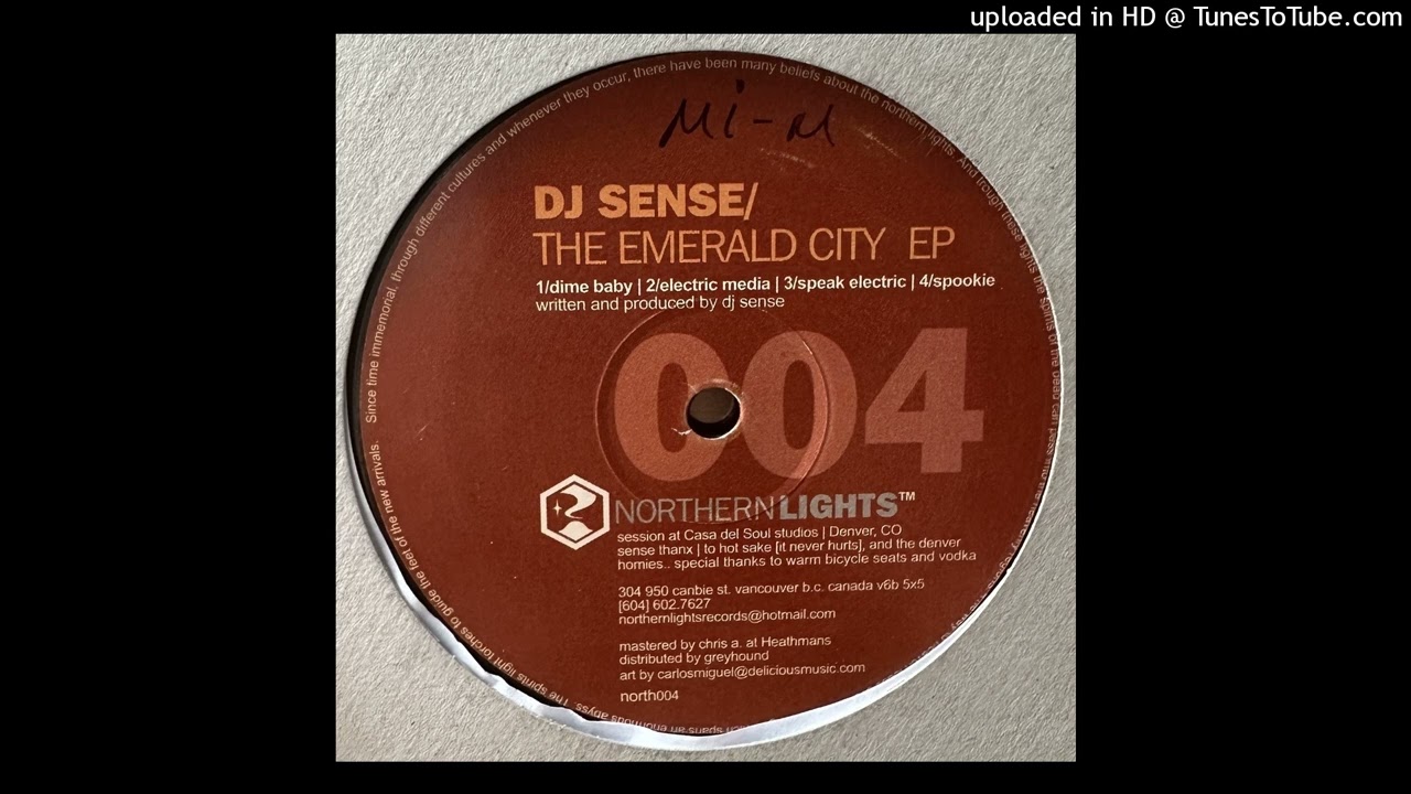 Dj Sense - Electric Media - north004