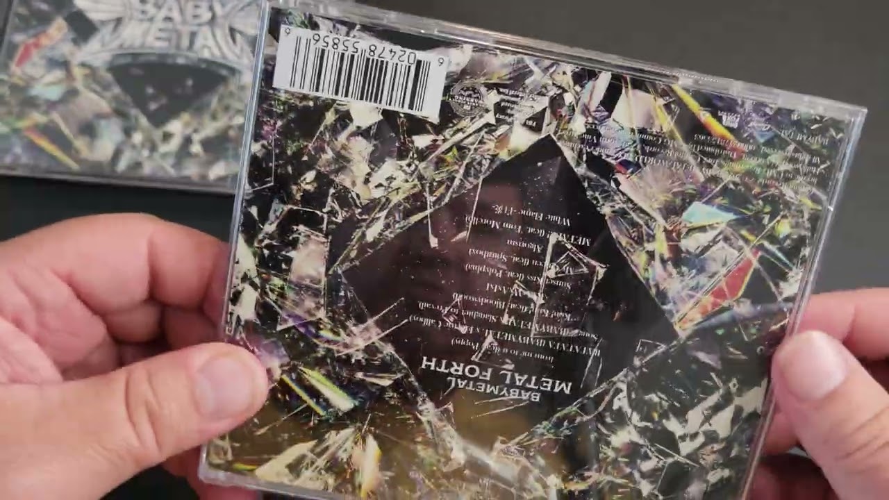 Signed BabyMetal Metal Forth album.