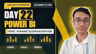 Power BI Dynamic Slicer Navigation 🔥 | Dynamic Button
