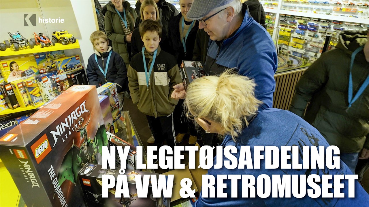 Ny legetøjsafdeling på VW & Retromuseet 🚂 LEGO, modelbiler og nostalgi i Ulfborg